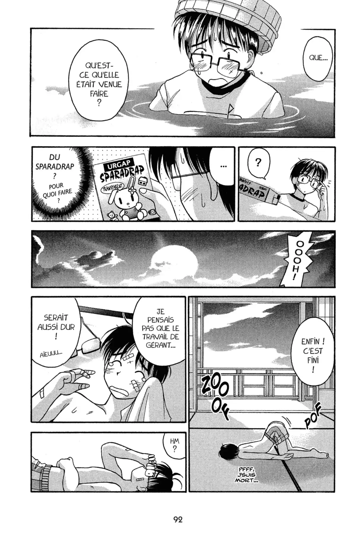 Love Hina Volume 1 page 92