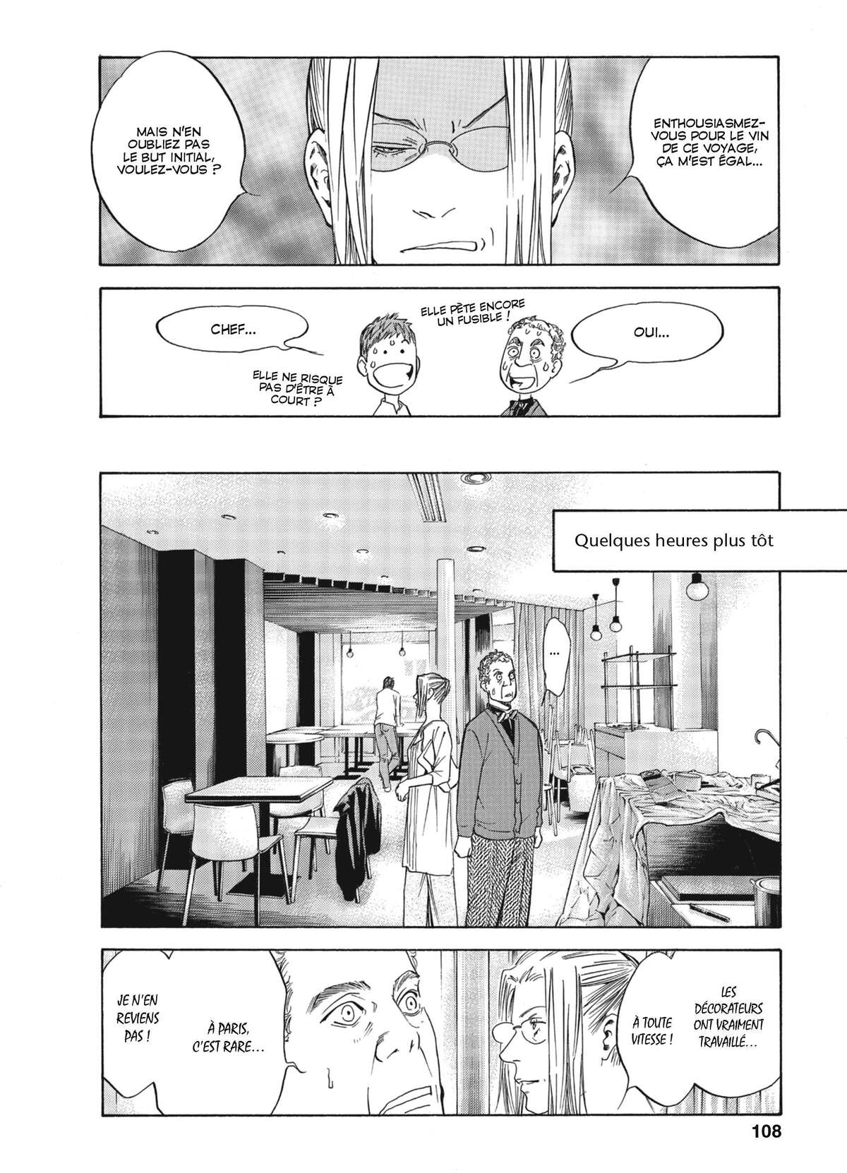 Les Gouttes de Dieu – Mariage Volume 7 page 108