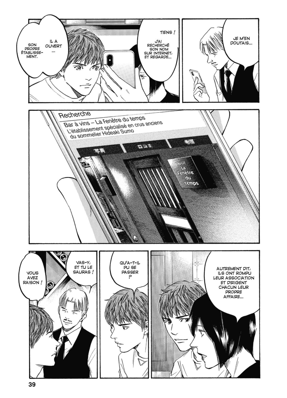 Les Gouttes de Dieu – Mariage Volume 18 page 39