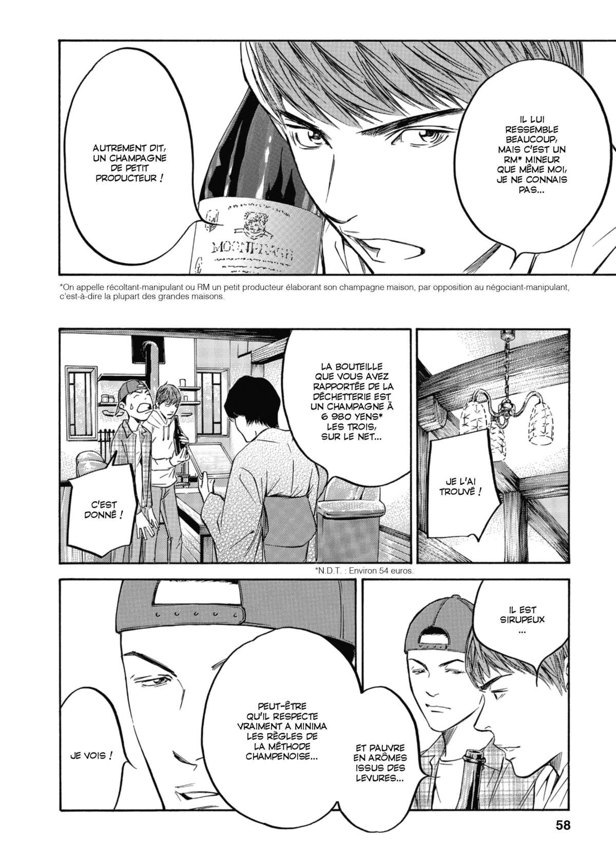 Les Gouttes de Dieu – Mariage Volume 20 page 58
