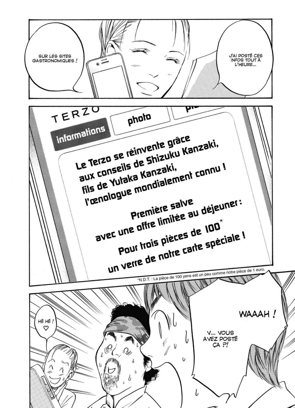 Les Gouttes de Dieu – Mariage Volume 11 page 38