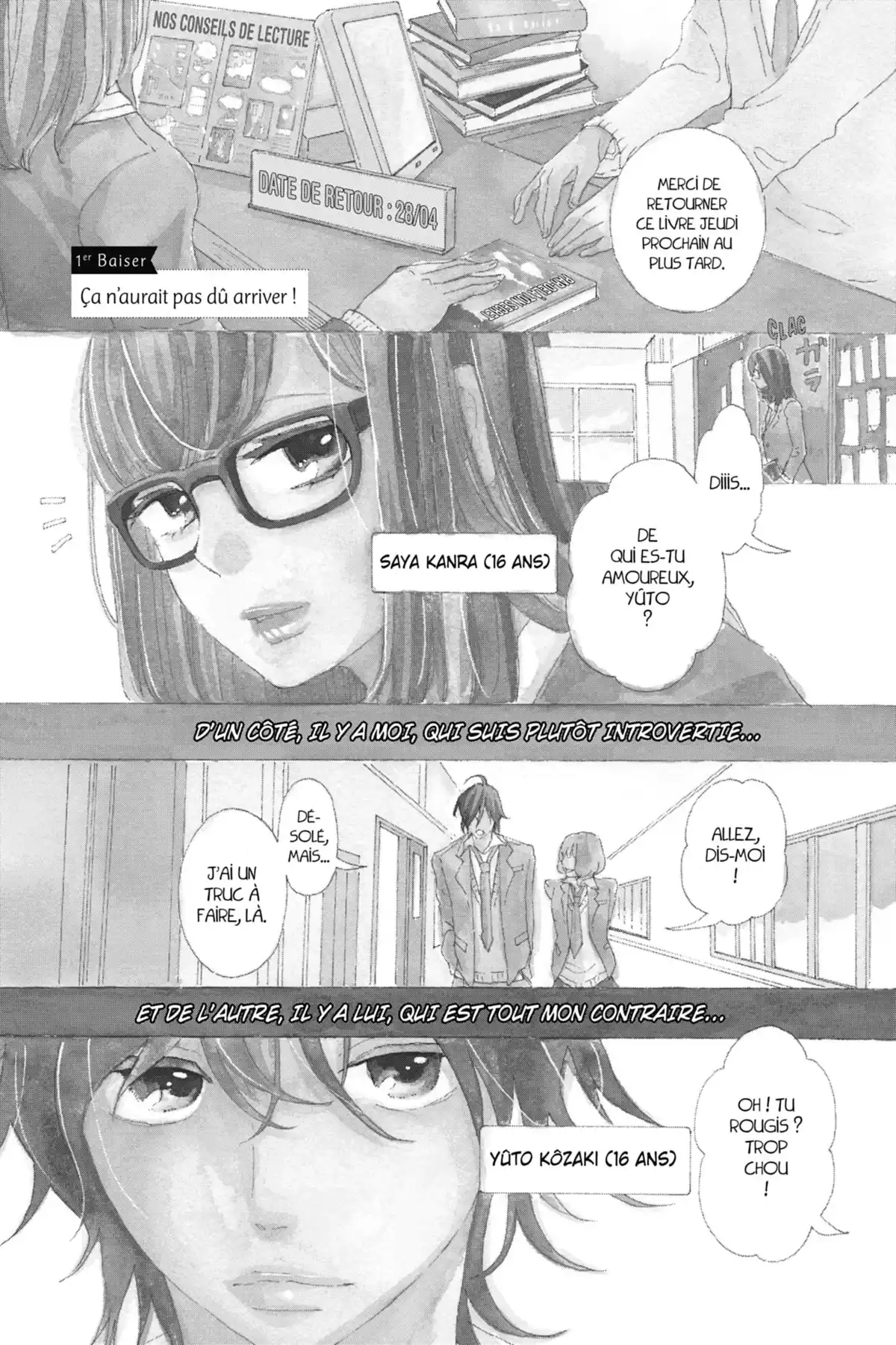 Let’s Kiss in Secret Tomorrow Volume 1 page 3
