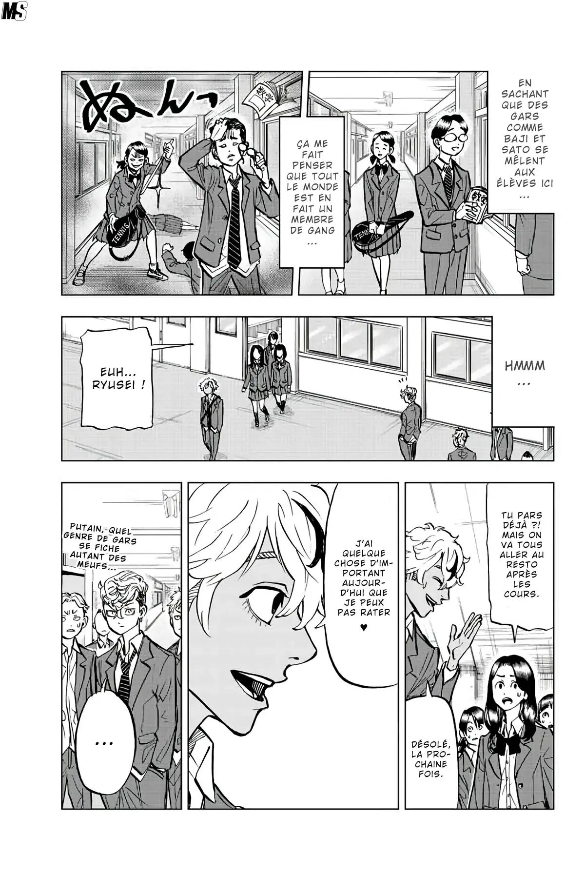 Tokyo Revengers – Baji Keisuke Kara no Tegami Chapitre 3 page 8