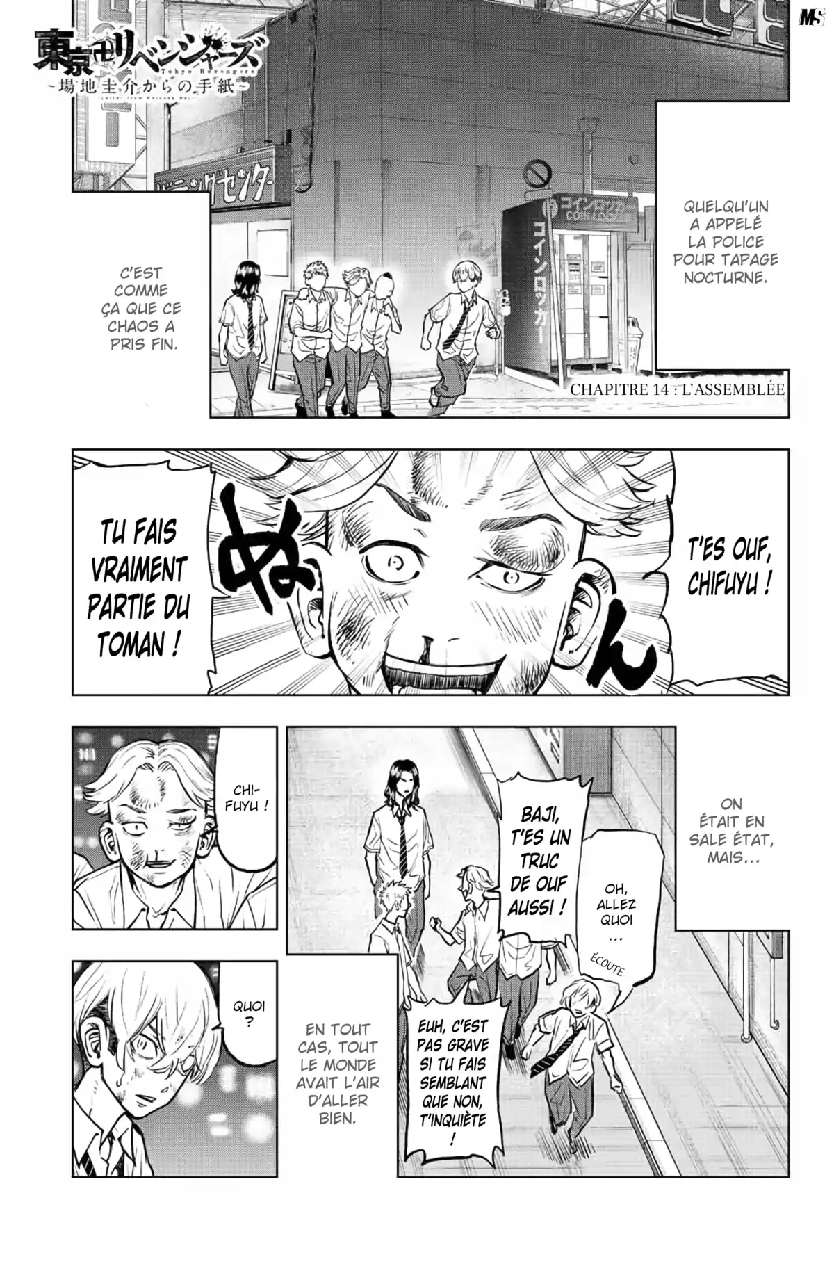 Tokyo Revengers – Baji Keisuke Kara no Tegami Chapitre 14 page 2