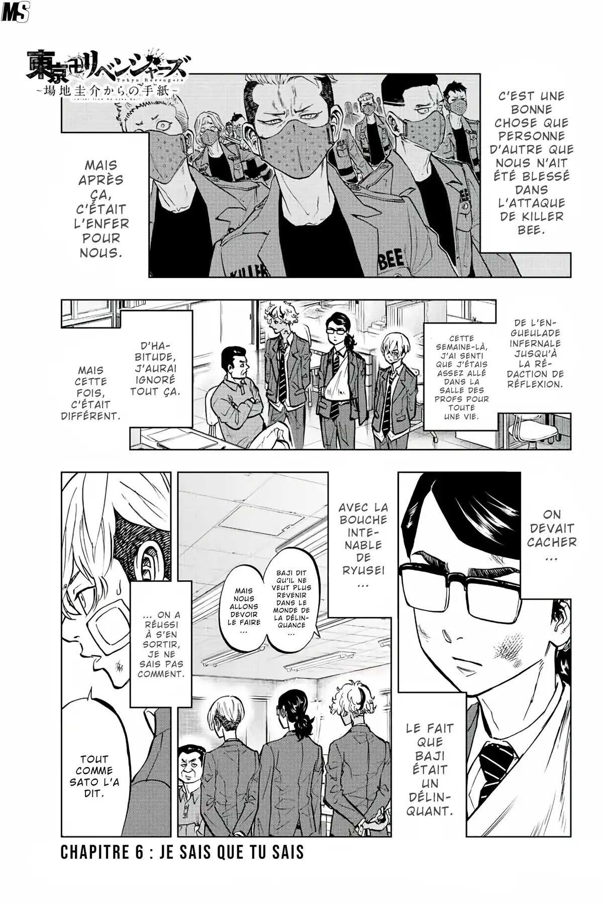 Tokyo Revengers – Baji Keisuke Kara no Tegami Chapitre 6 page 2