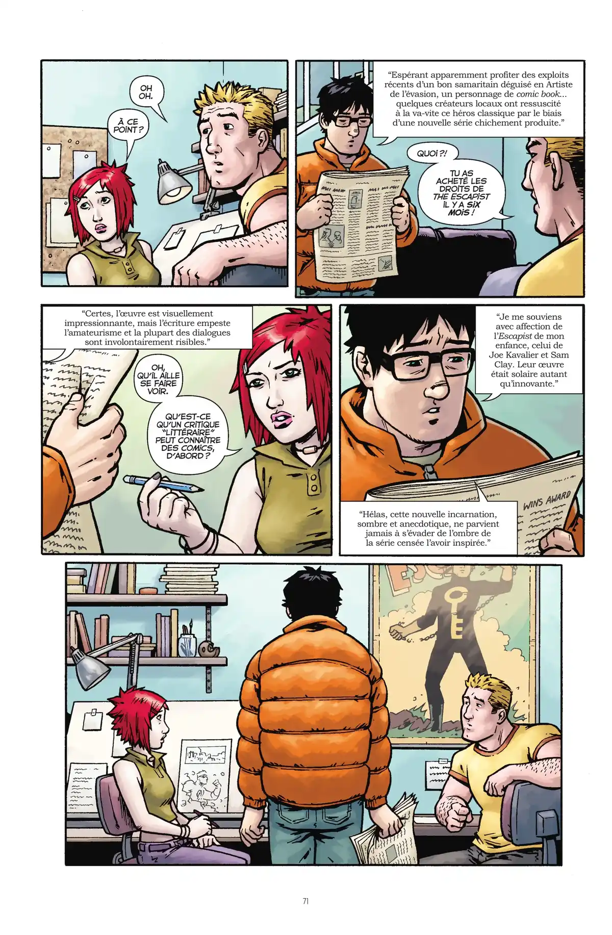 The Escapists : Les Maîtres de l’évasion Volume 1 page 67