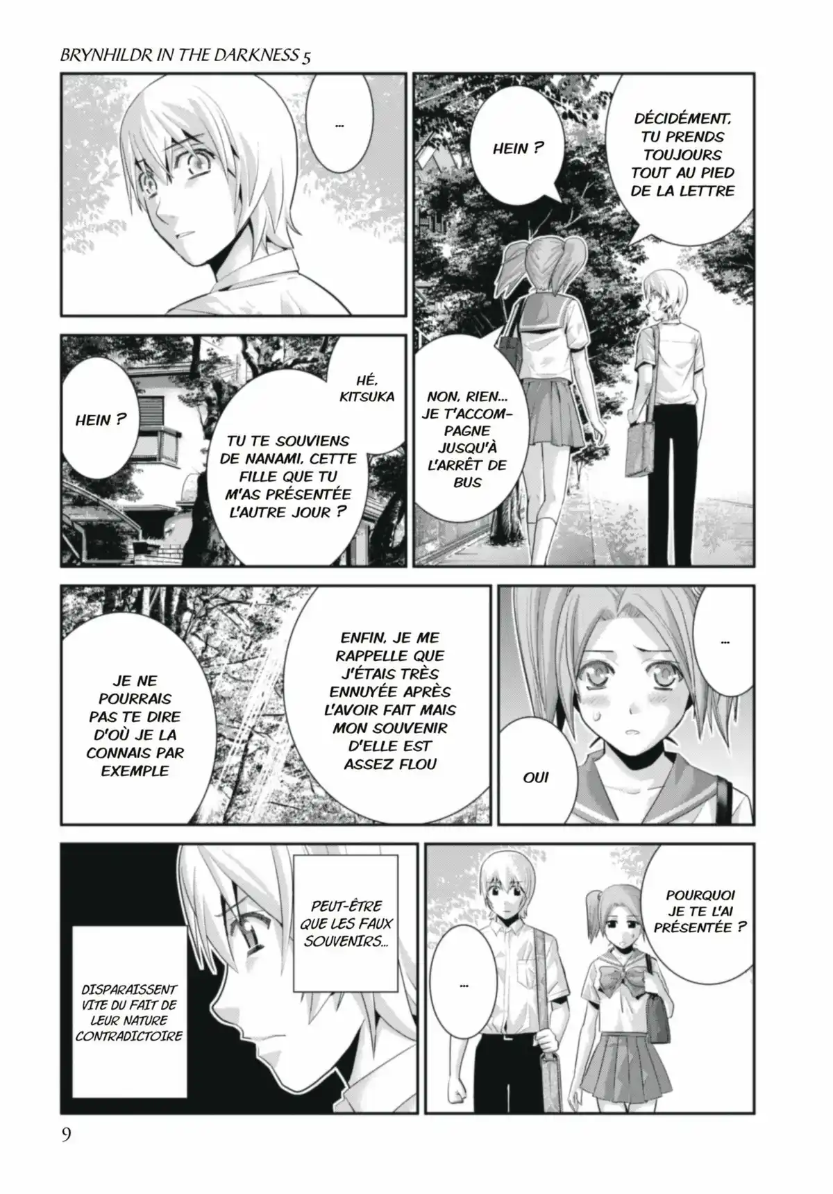 Brynhildr in the Darkness Volume 5 page 9