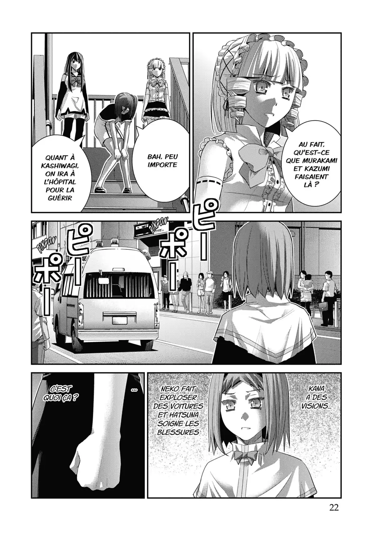 Brynhildr in the Darkness Volume 15 page 22