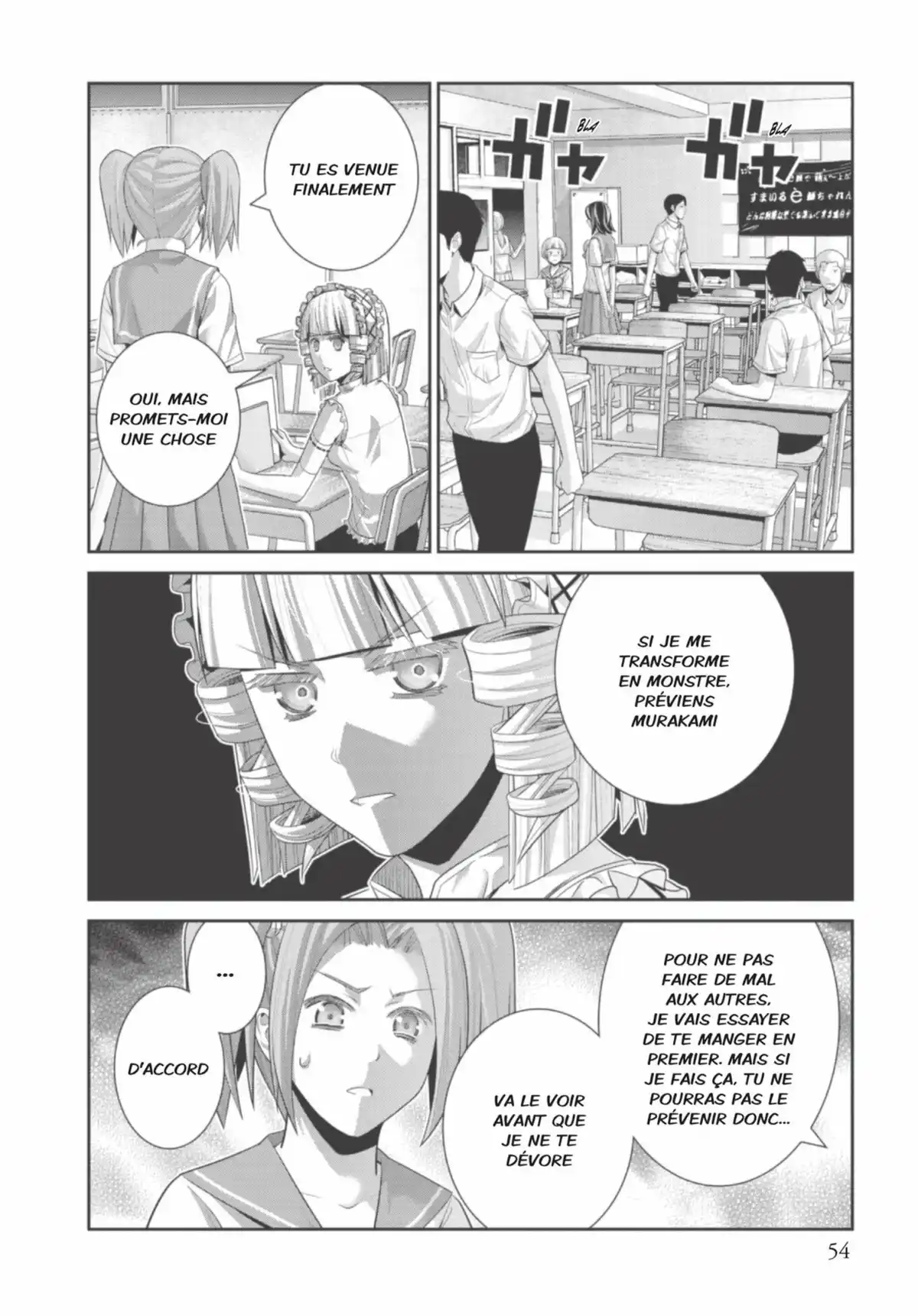 Brynhildr in the Darkness Volume 12 page 54