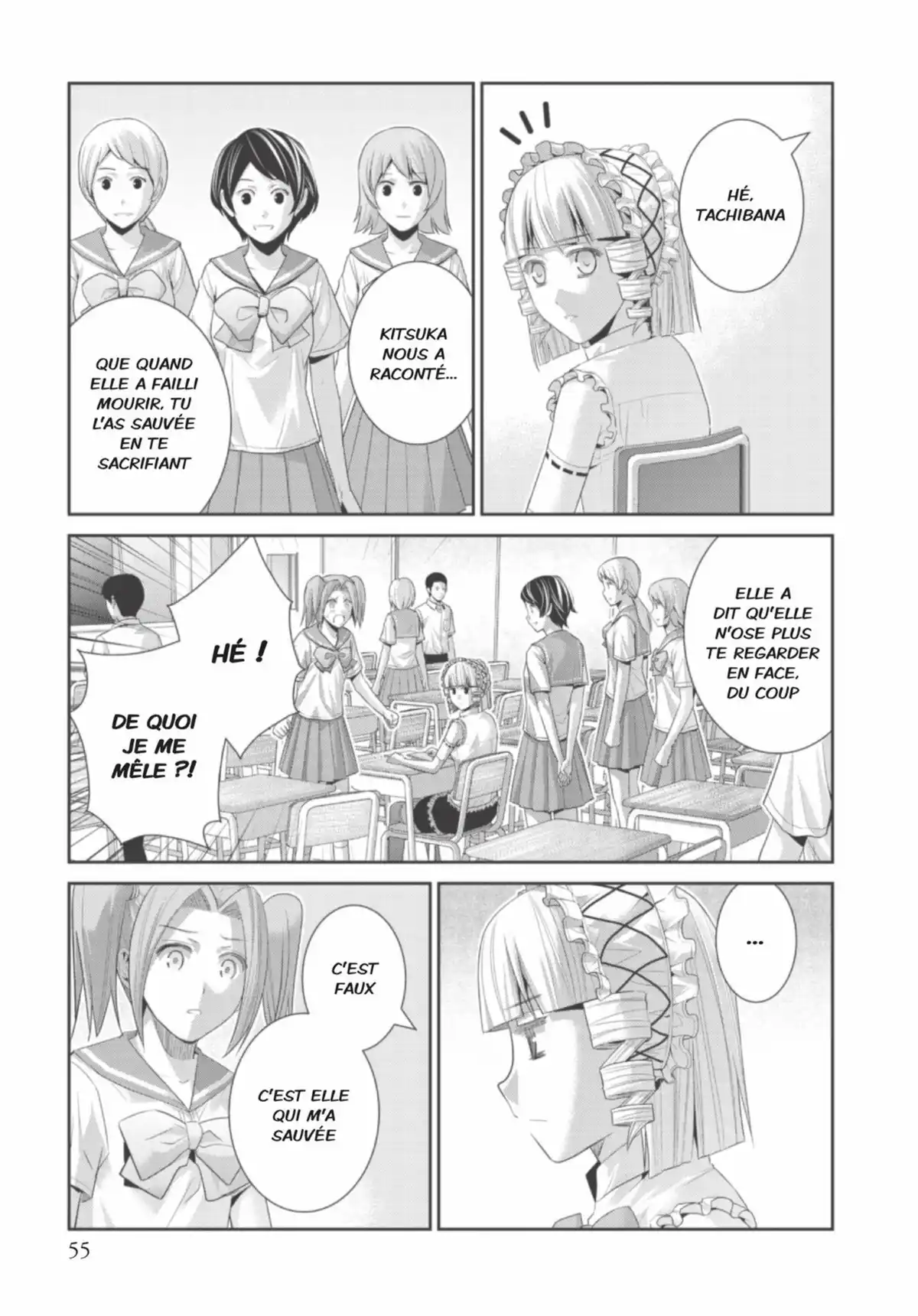 Brynhildr in the Darkness Volume 12 page 55