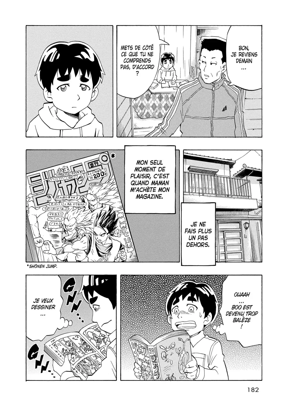 Sans aller à l’école, je suis devenu mangaka Volume 1 page 181