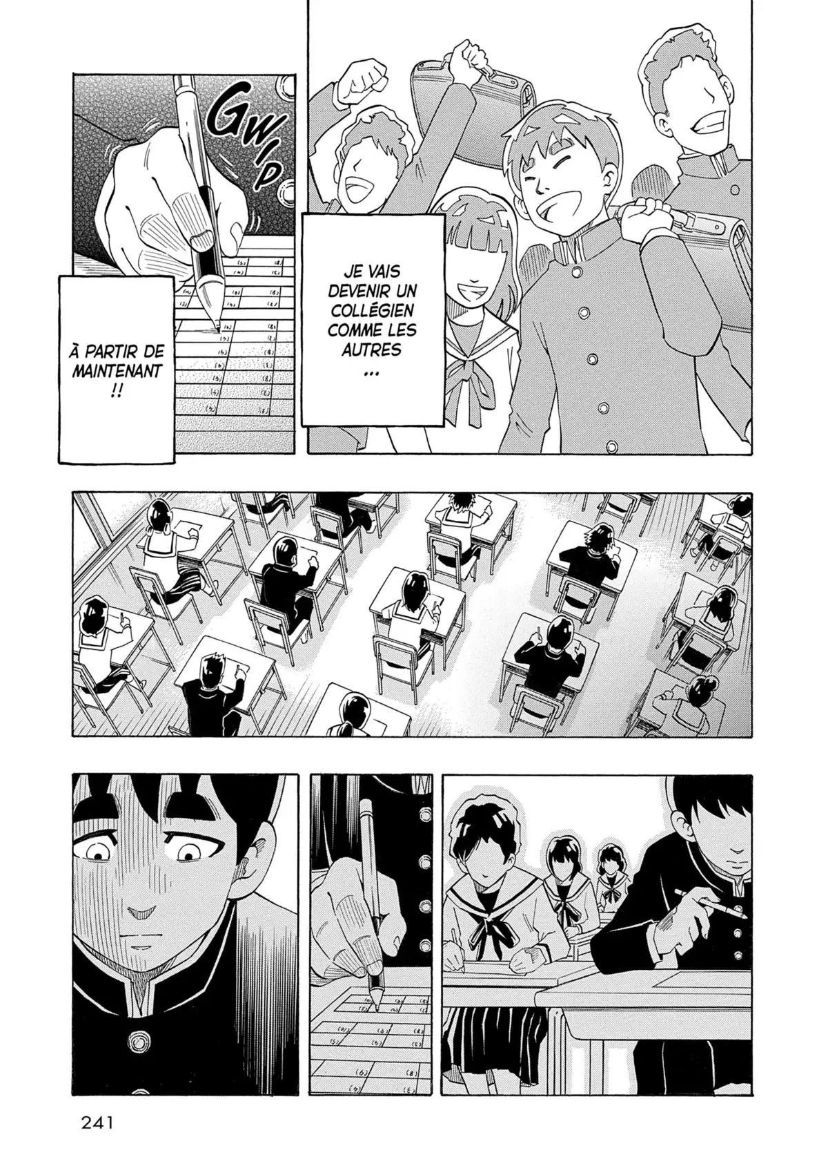 Sans aller à l’école, je suis devenu mangaka Volume 1 page 239