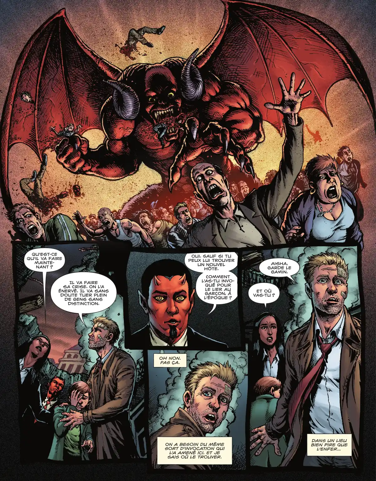 Hellblazer Rise & Fall Volume 1 page 111