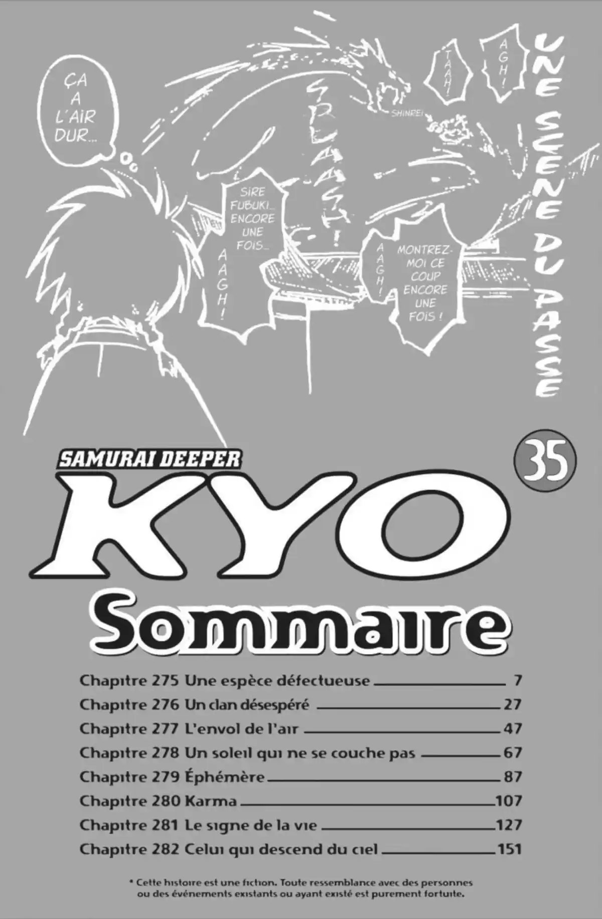 Samurai Deeper Kyo Volume 35 page 7