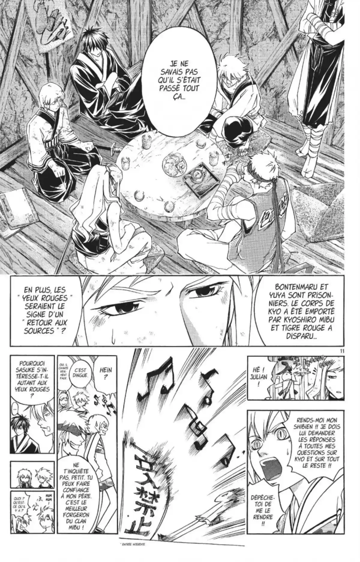 Samurai Deeper Kyo Volume 32 page 18