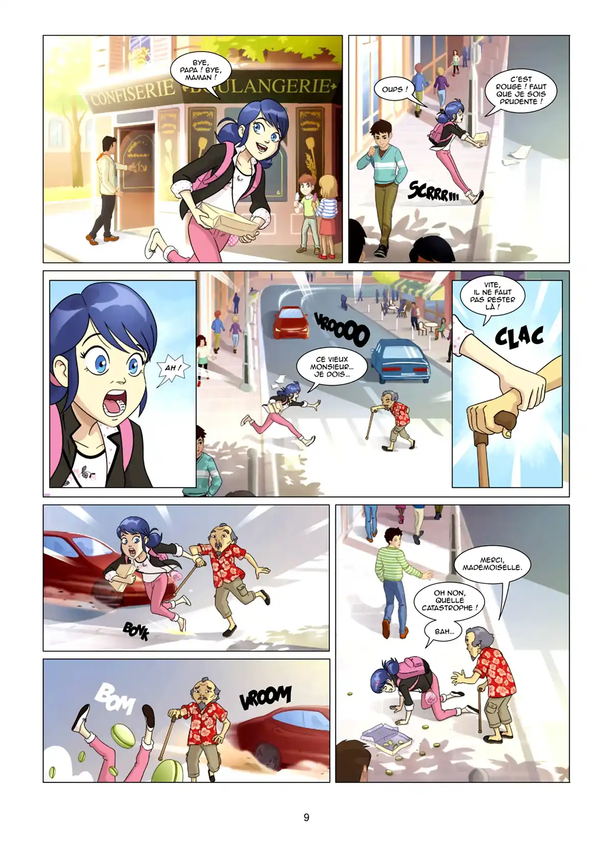 Miraculous : Les Aventures de Ladybug et Chat Noir – Les Origines Volume 1 page 10