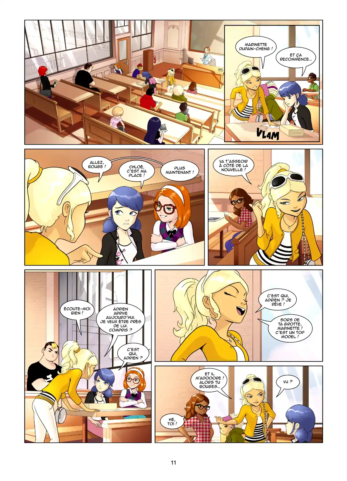 Miraculous : Les Aventures de Ladybug et Chat Noir – Les Origines Volume 1 page 12