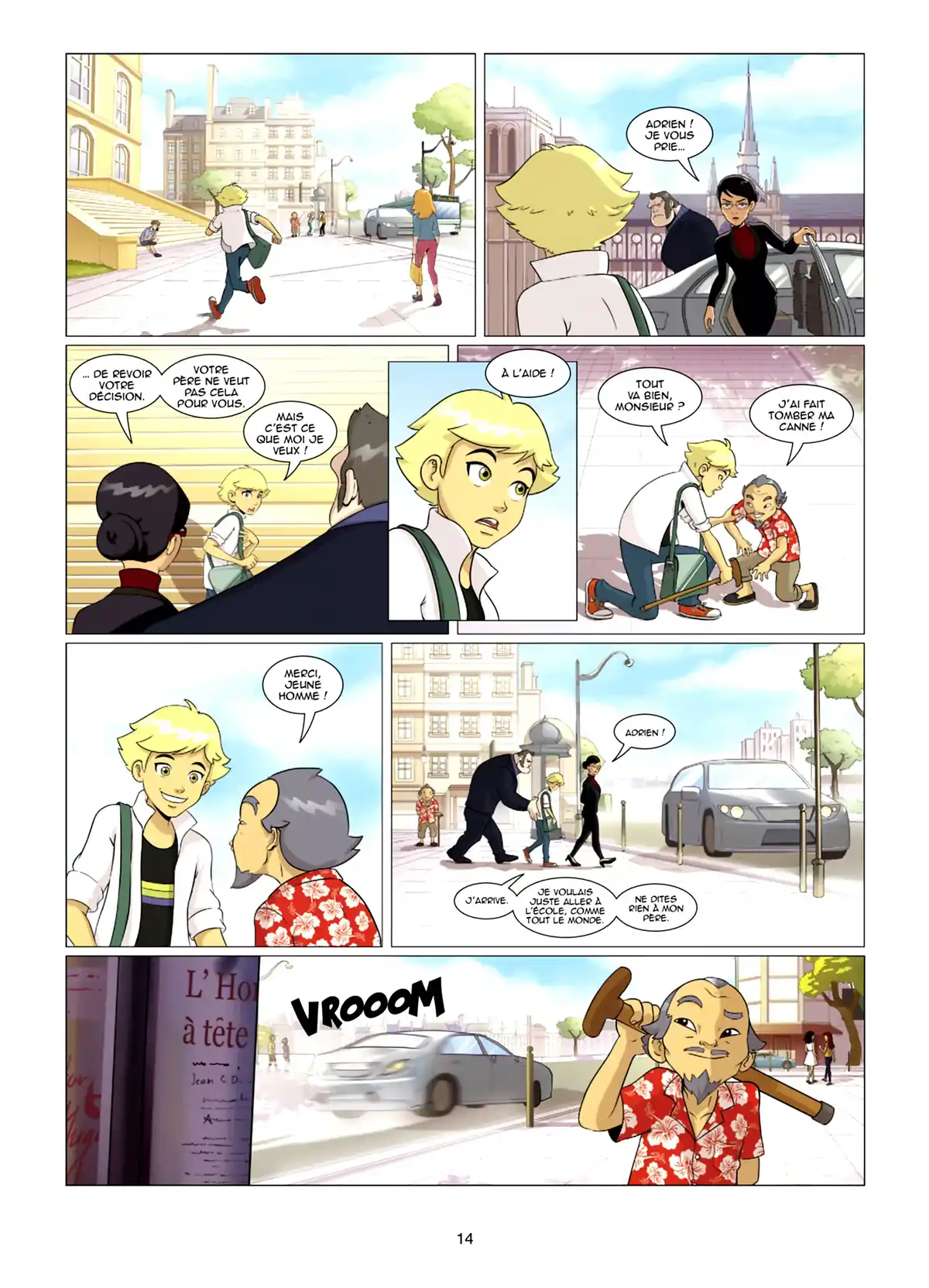 Miraculous : Les Aventures de Ladybug et Chat Noir – Les Origines Volume 1 page 15