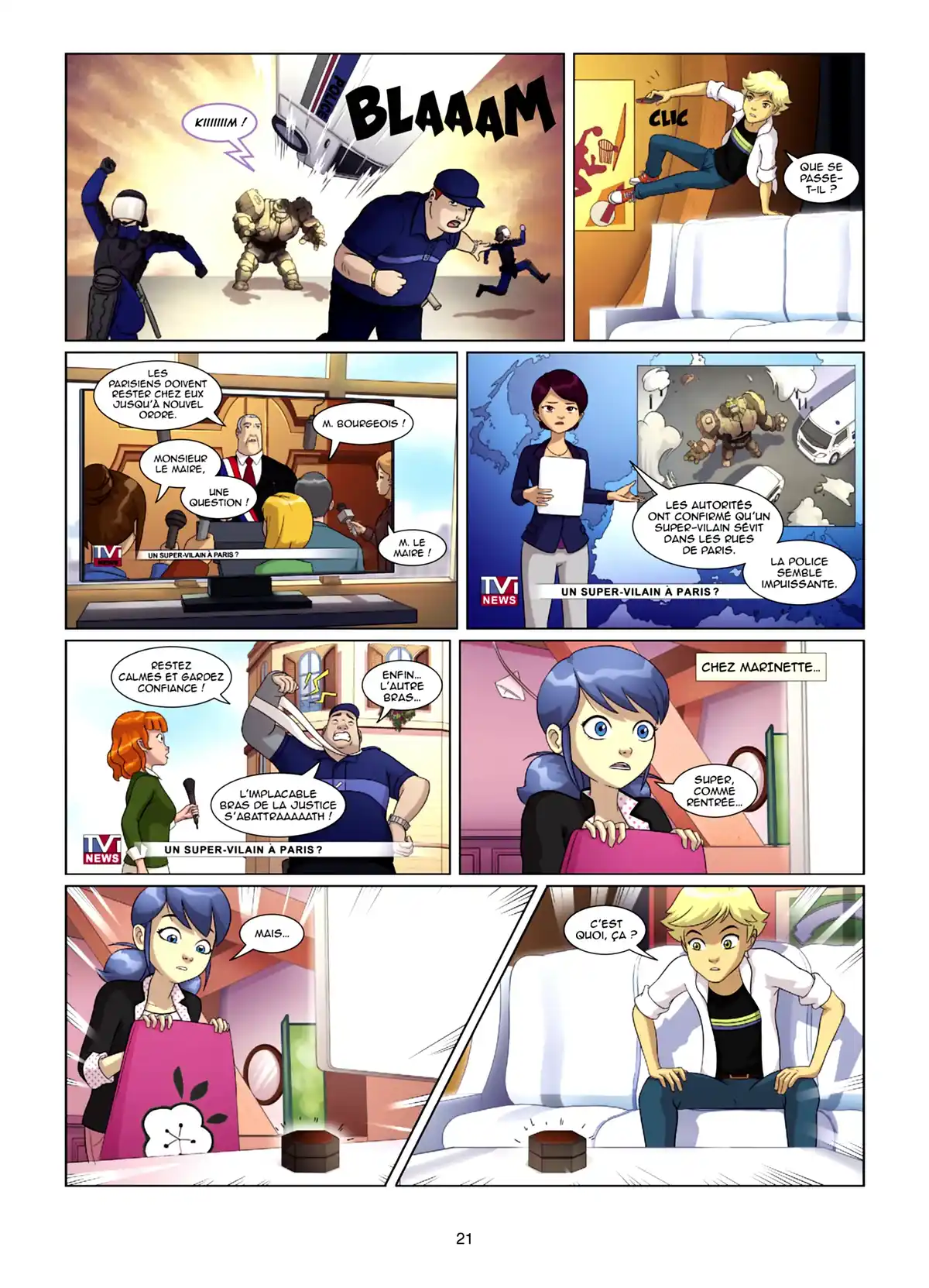 Miraculous : Les Aventures de Ladybug et Chat Noir – Les Origines Volume 1 page 22