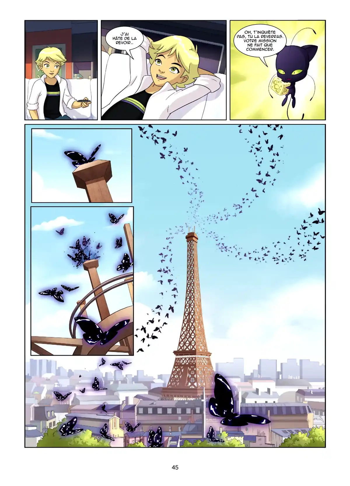 Miraculous : Les Aventures de Ladybug et Chat Noir – Les Origines Volume 1 page 46