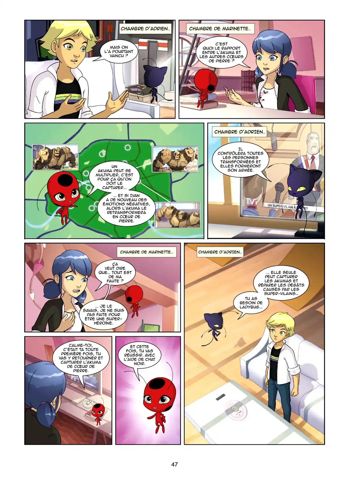 Miraculous : Les Aventures de Ladybug et Chat Noir – Les Origines Volume 1 page 48