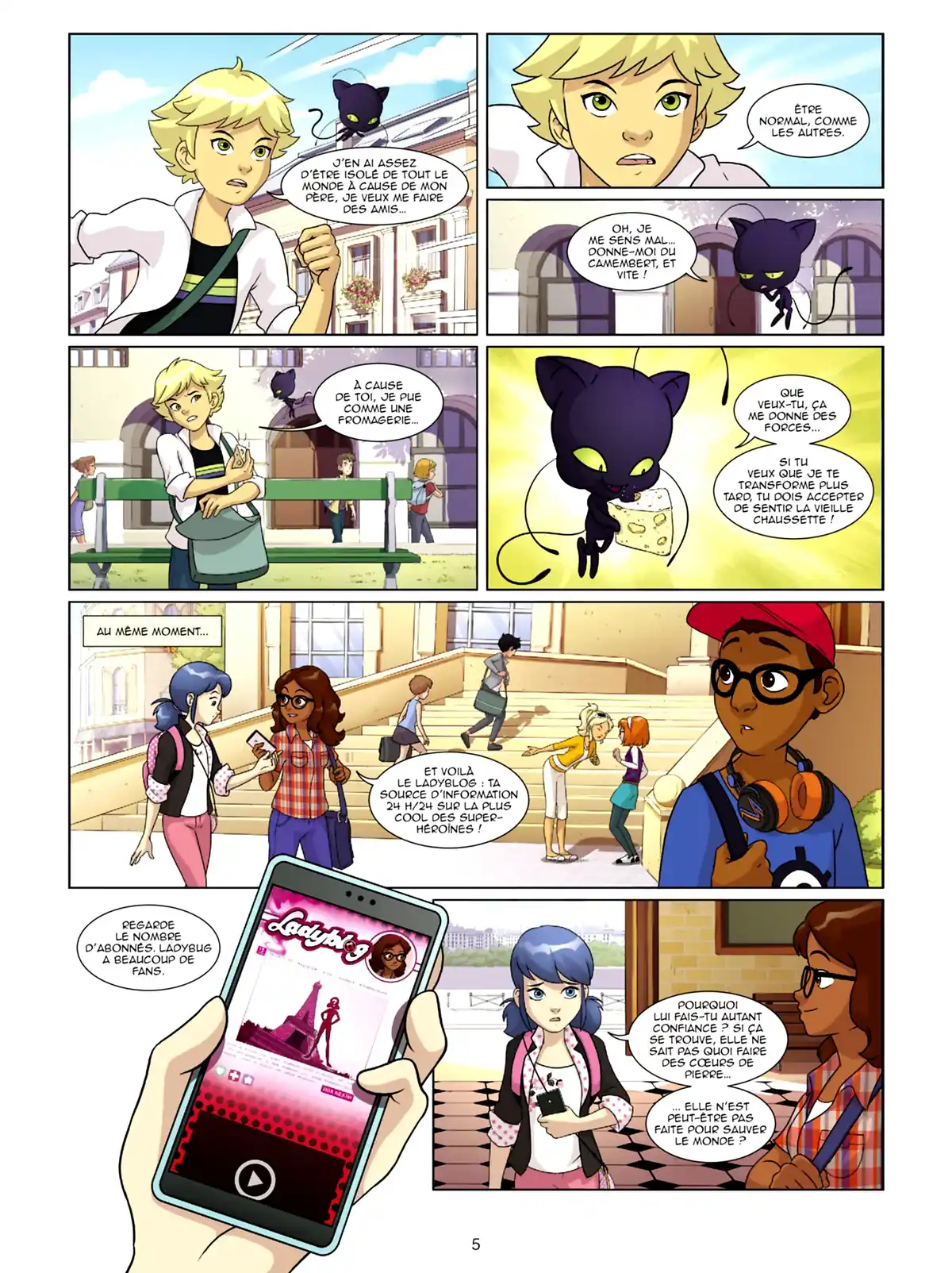 Miraculous : Les Aventures de Ladybug et Chat Noir – Les Origines Volume 2 page 5