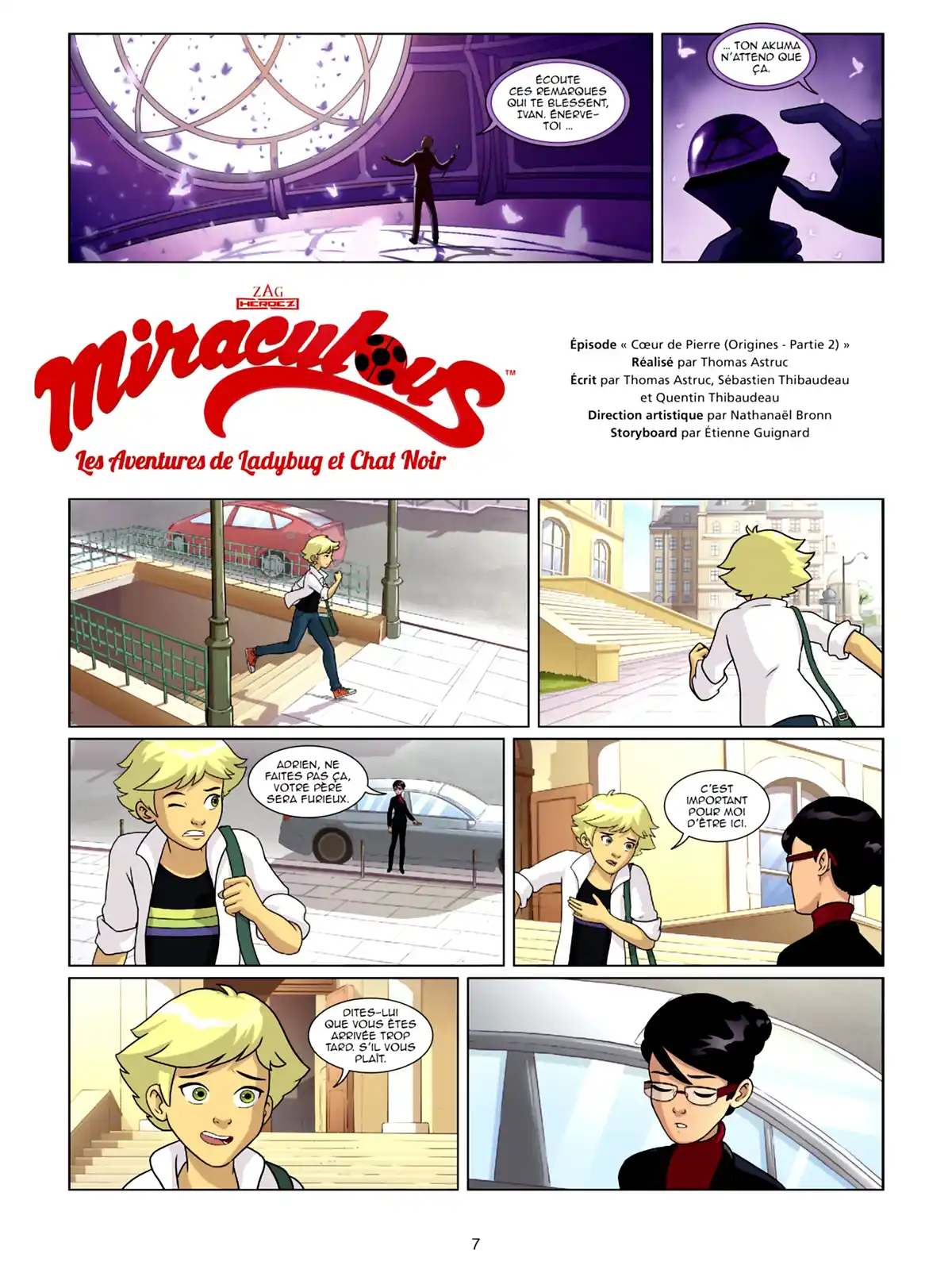 Miraculous : Les Aventures de Ladybug et Chat Noir – Les Origines Volume 2 page 7