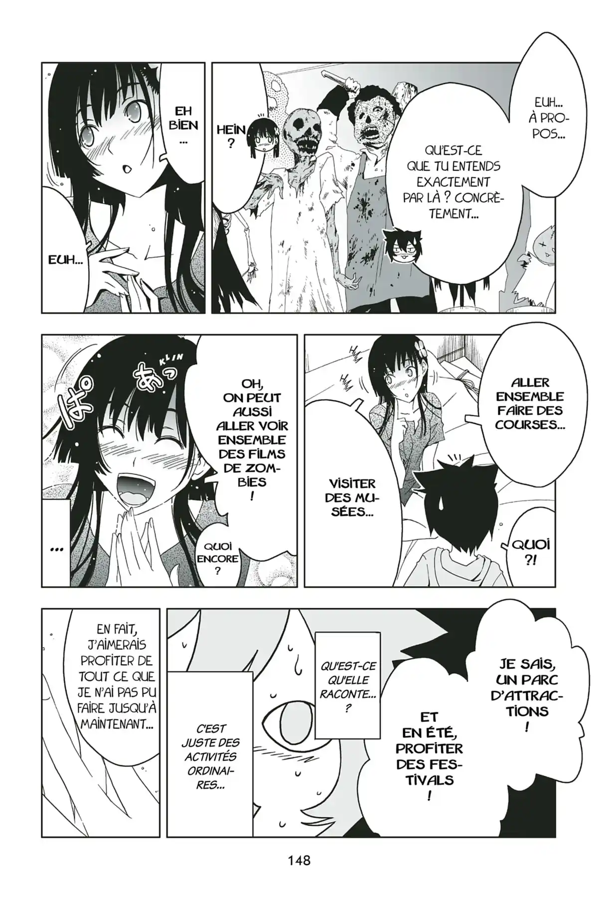 Sankarea, adorable zombie Volume 1 page 150