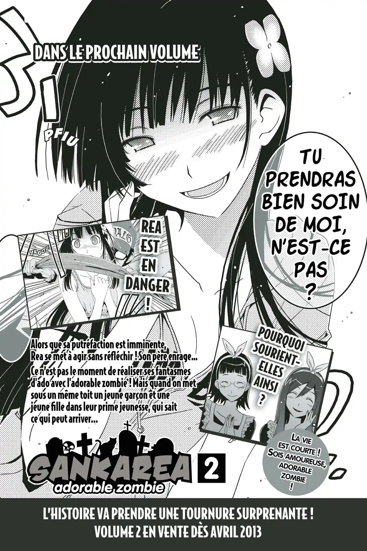 Sankarea, adorable zombie Volume 1 page 177