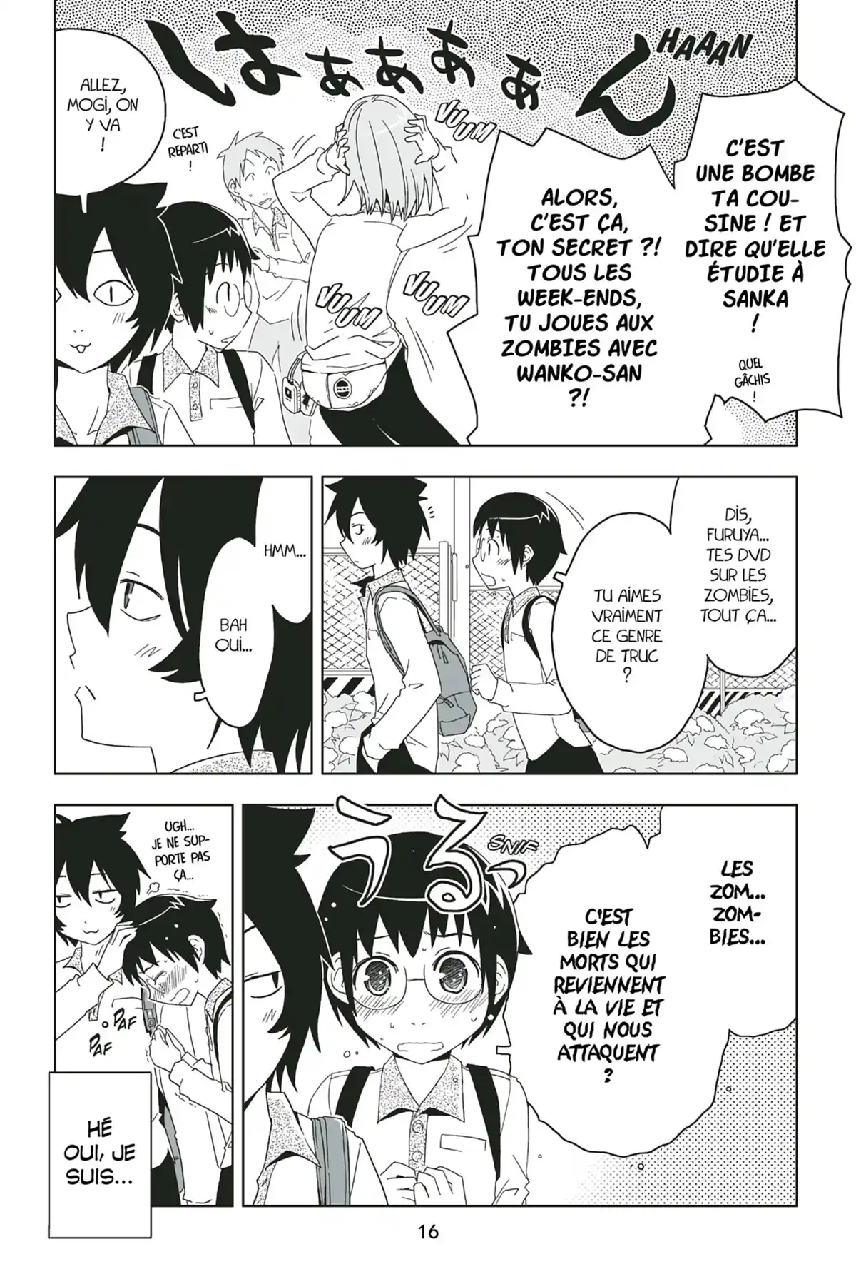 Sankarea, adorable zombie Volume 1 page 18