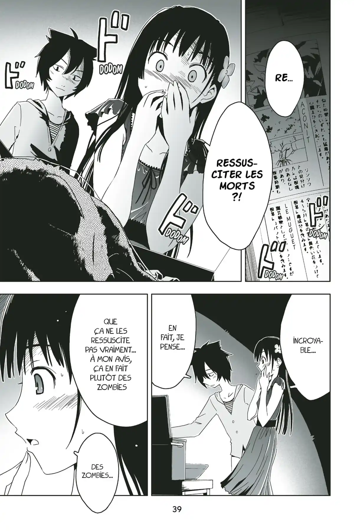 Sankarea, adorable zombie Volume 1 page 41