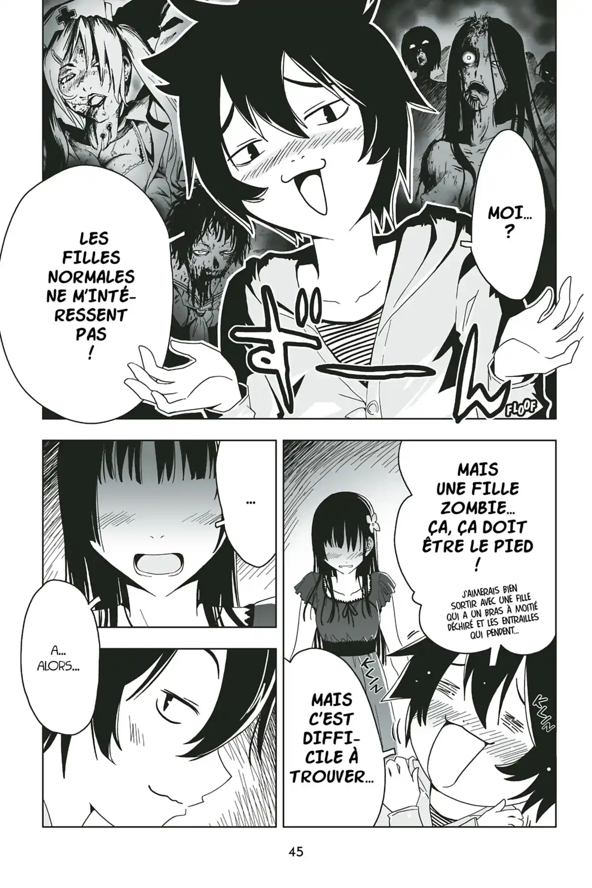 Sankarea, adorable zombie Volume 1 page 47