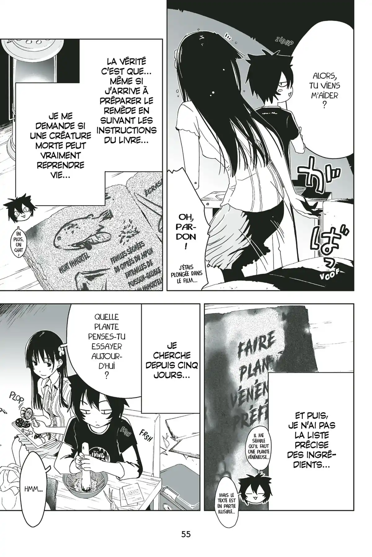 Sankarea, adorable zombie Volume 1 page 57