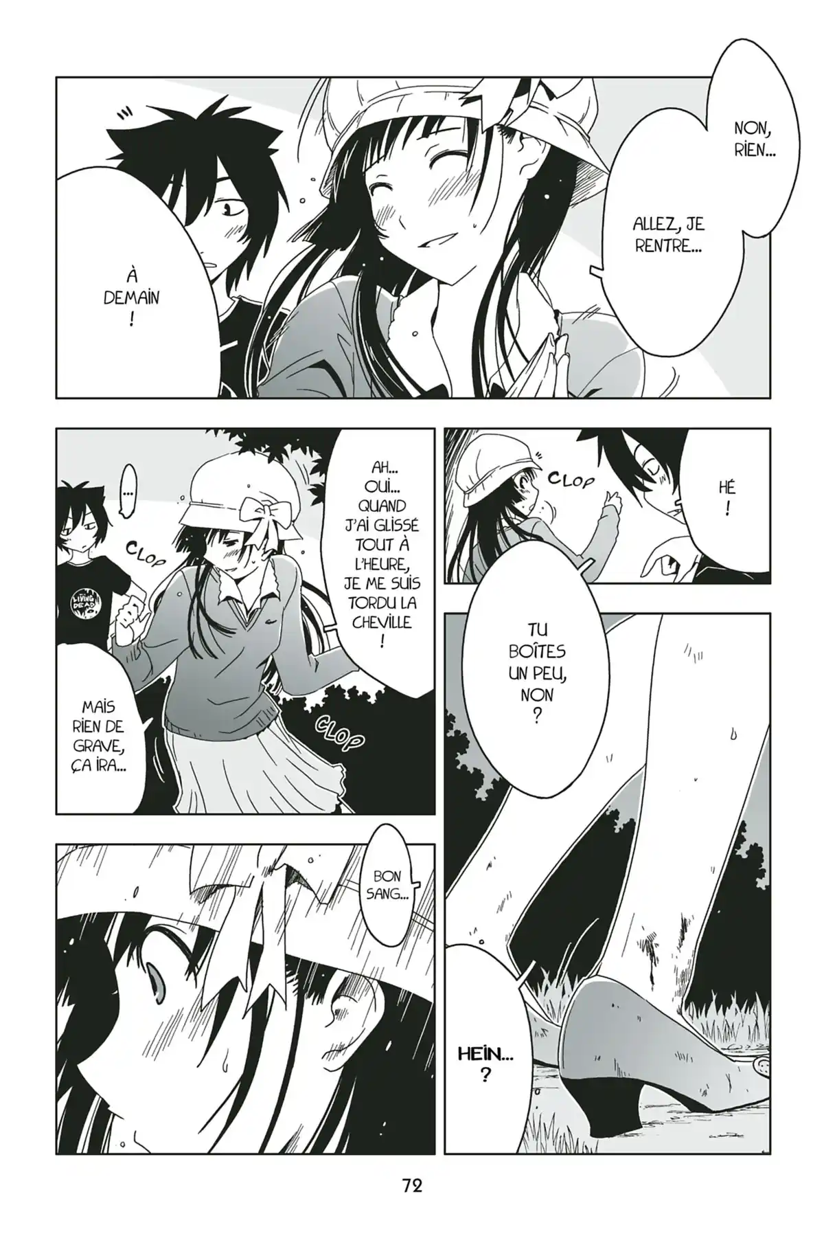 Sankarea, adorable zombie Volume 1 page 74