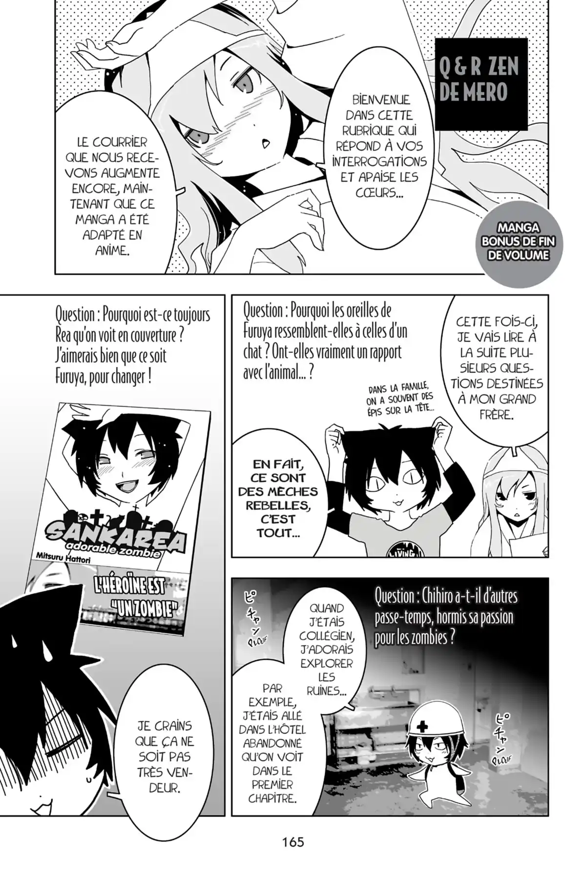 Sankarea, adorable zombie Volume 6 page 167