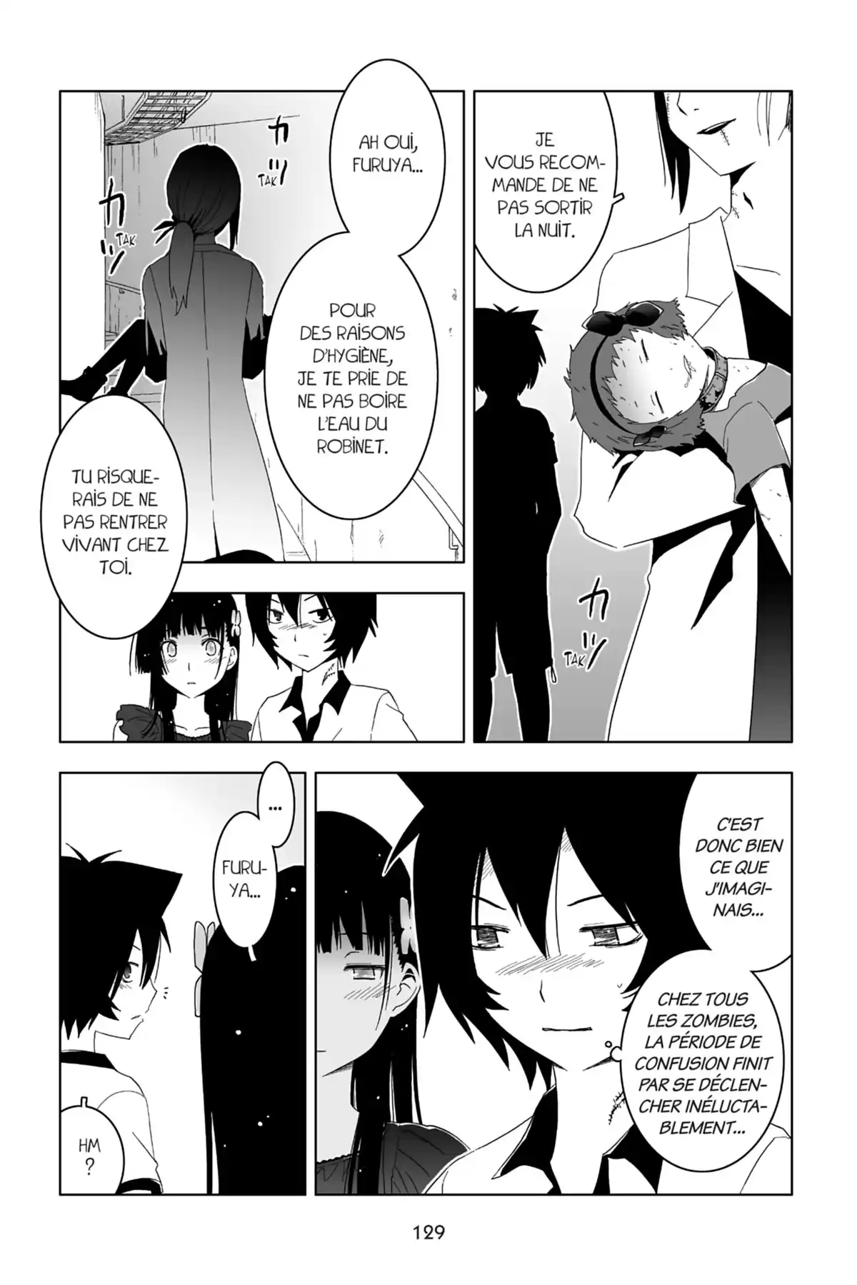 Sankarea, adorable zombie Volume 7 page 131