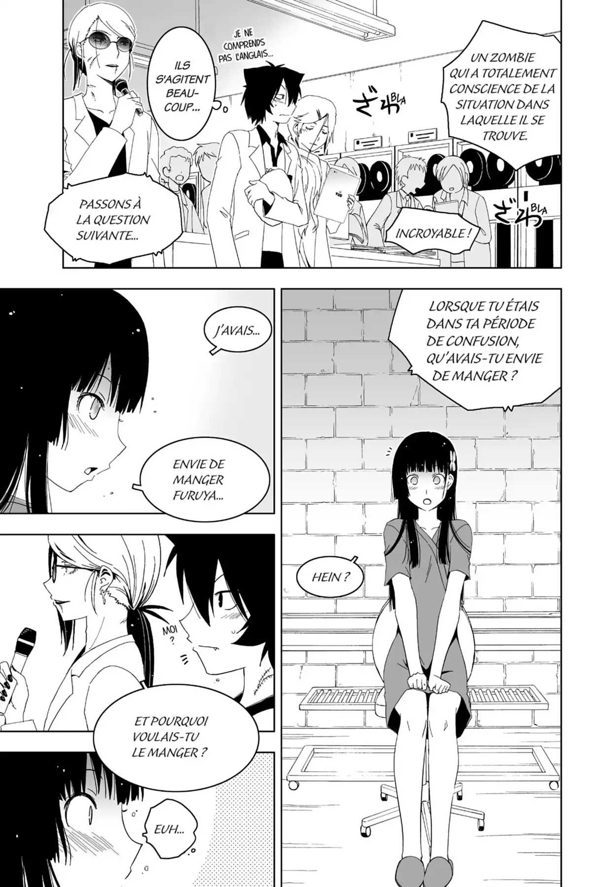 Sankarea, adorable zombie Volume 7 page 75