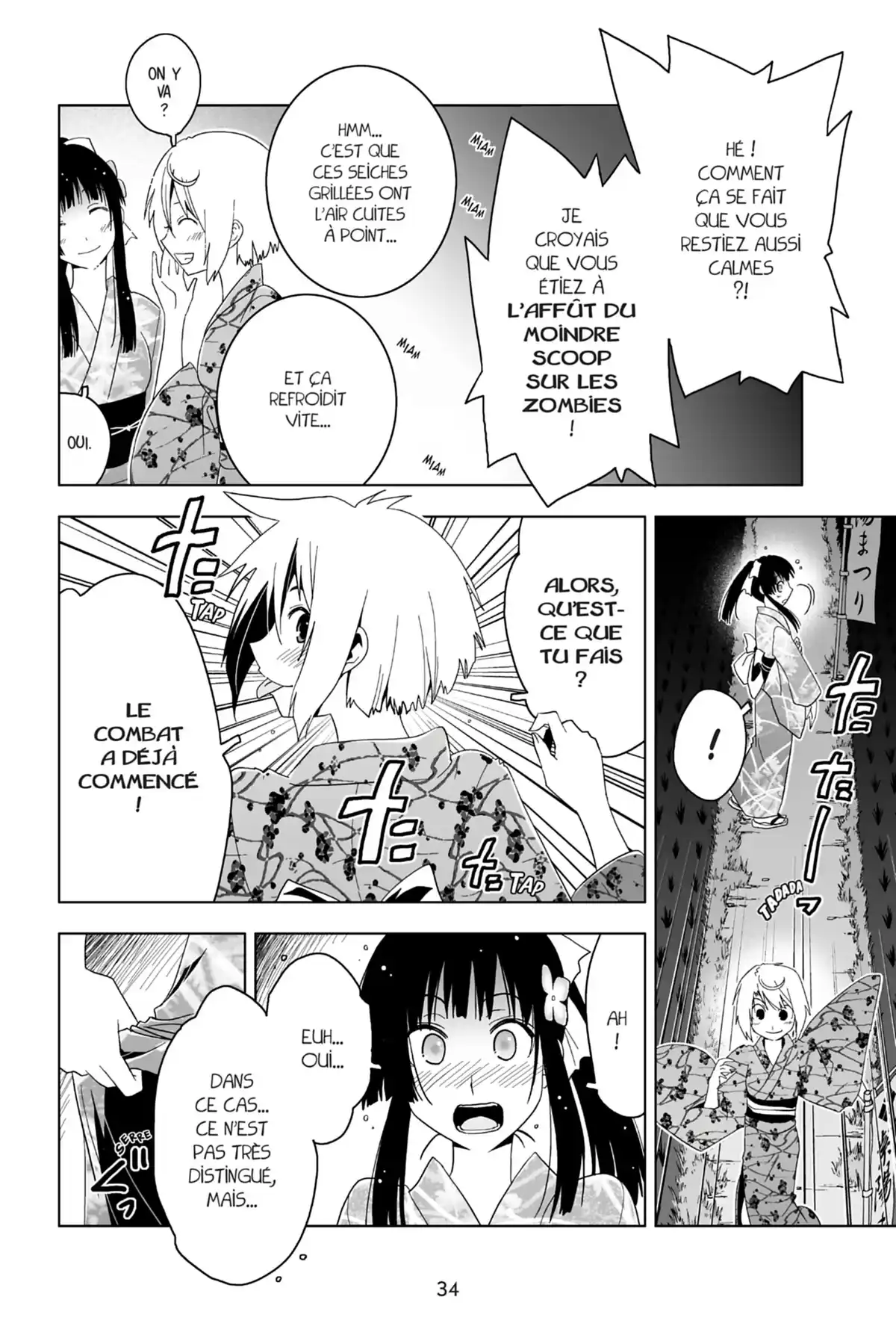 Sankarea, adorable zombie Volume 4 page 36