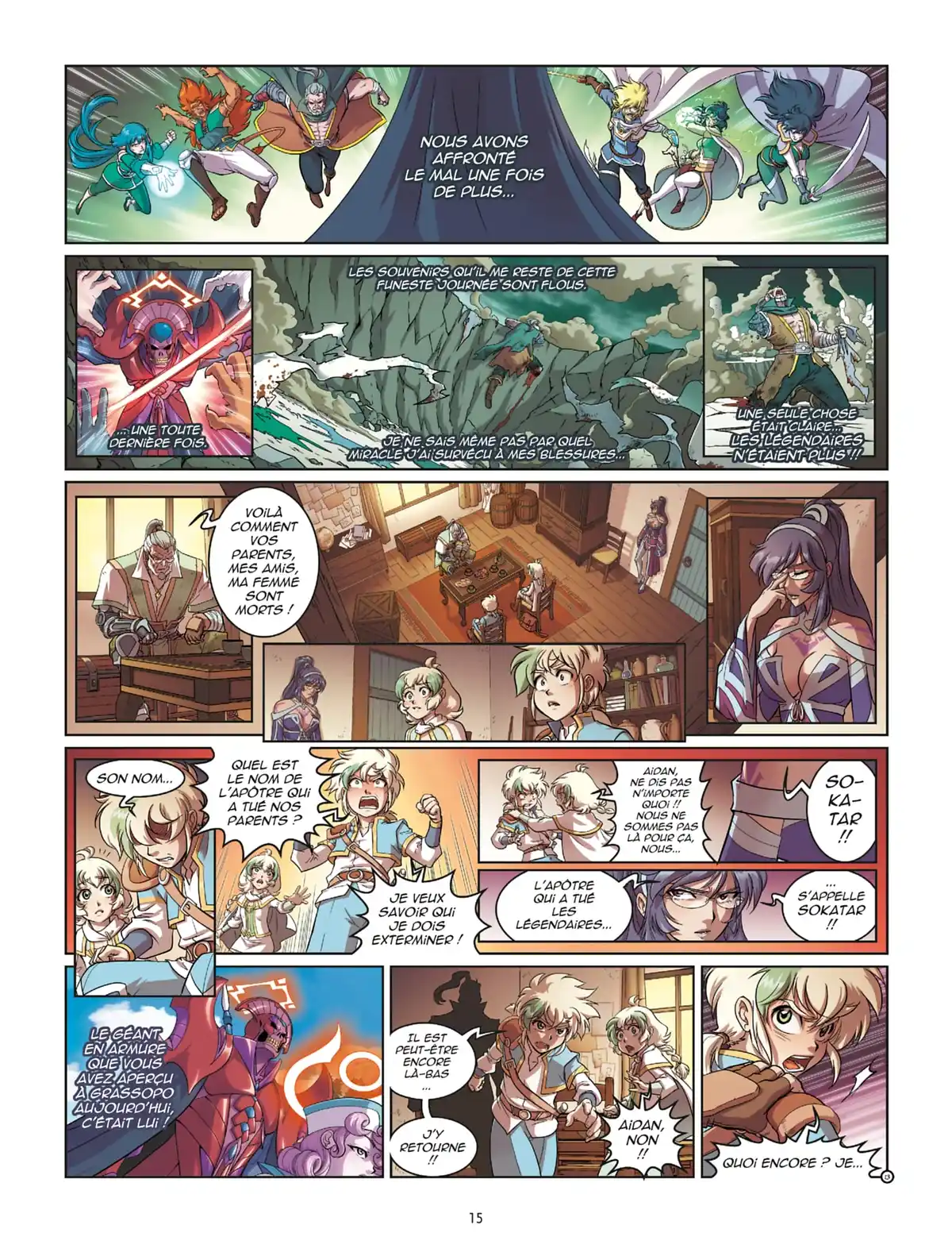 Les Légendaires – Resistance Volume 1 page 16