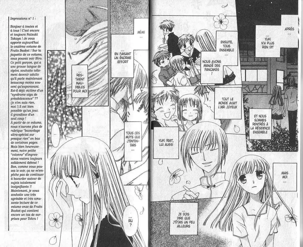 Fruits Basket Volume 11 page 5