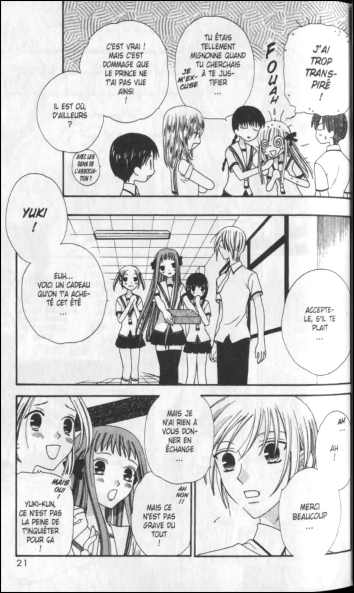 Fruits Basket Volume 12 page 21