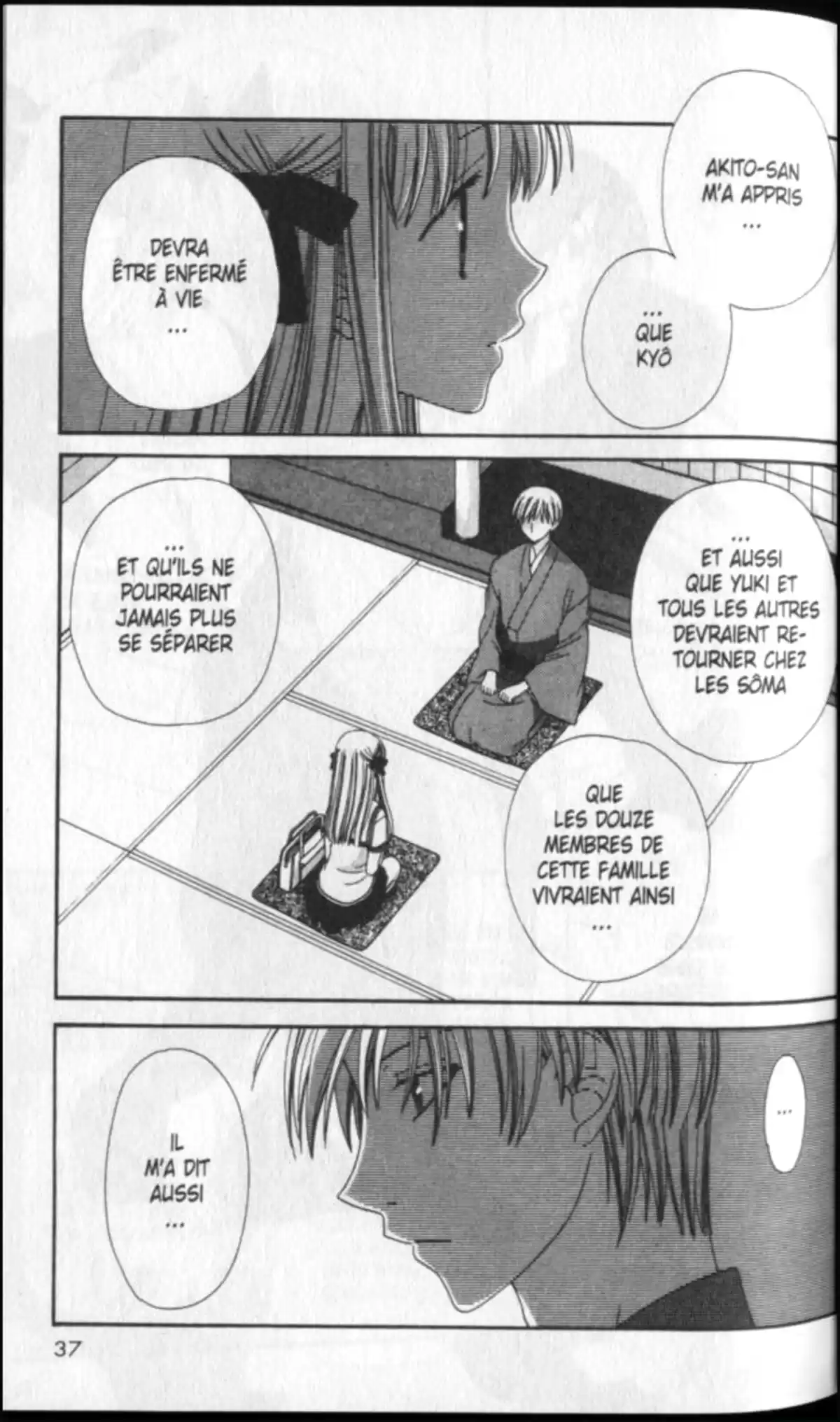 Fruits Basket Volume 12 page 37