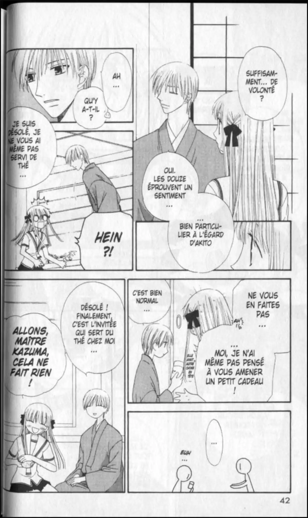 Fruits Basket Volume 12 page 42