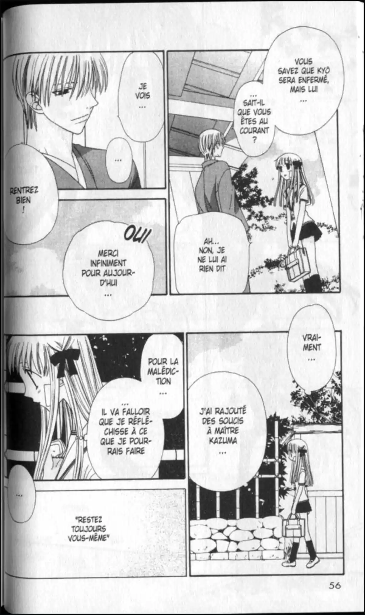 Fruits Basket Volume 12 page 56