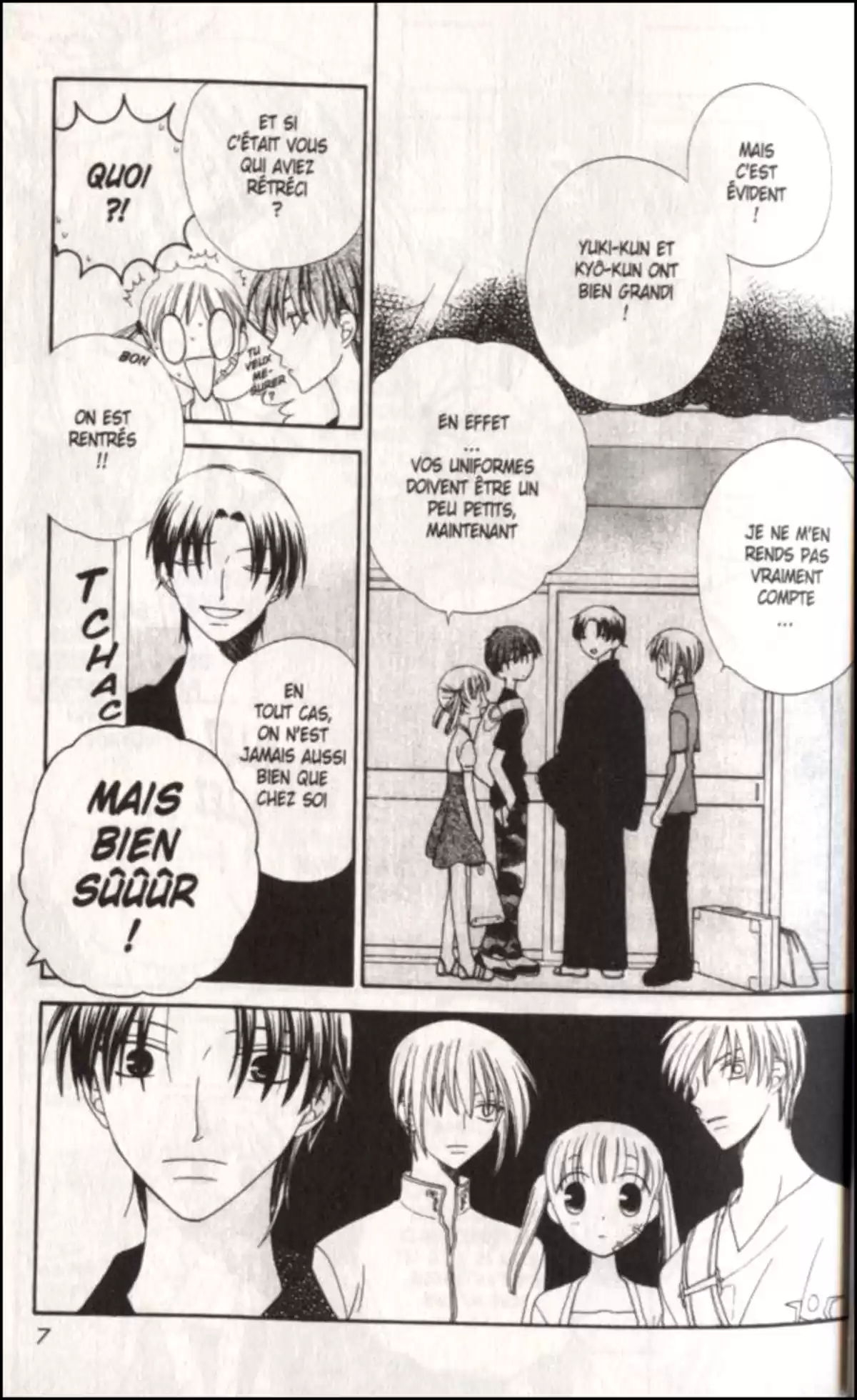 Fruits Basket Volume 12 page 7