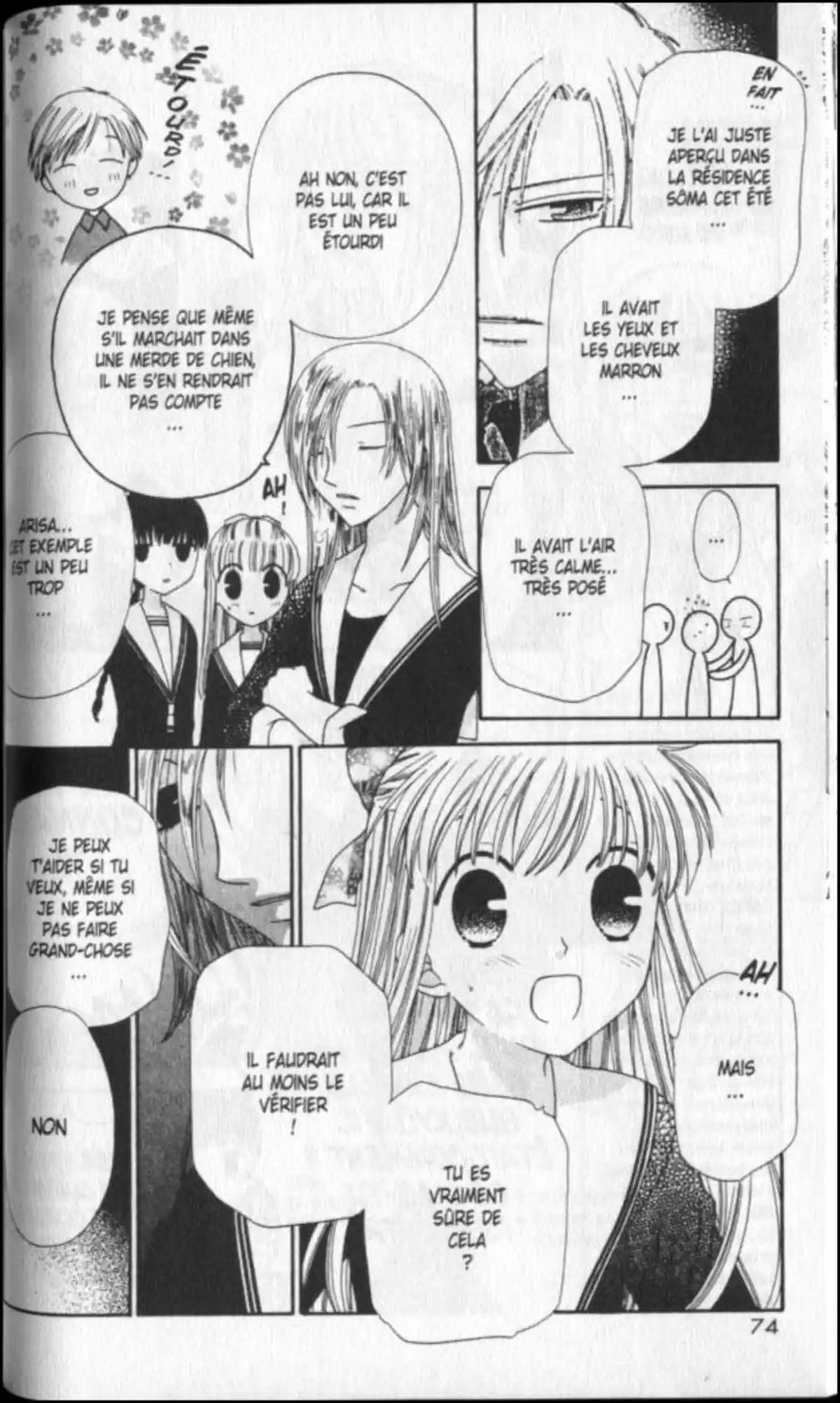 Fruits Basket Volume 13 page 74