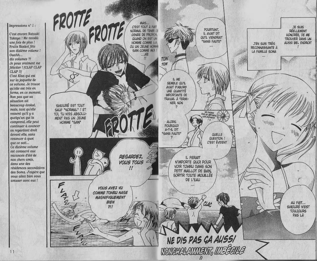 Fruits Basket Volume 10 page 5