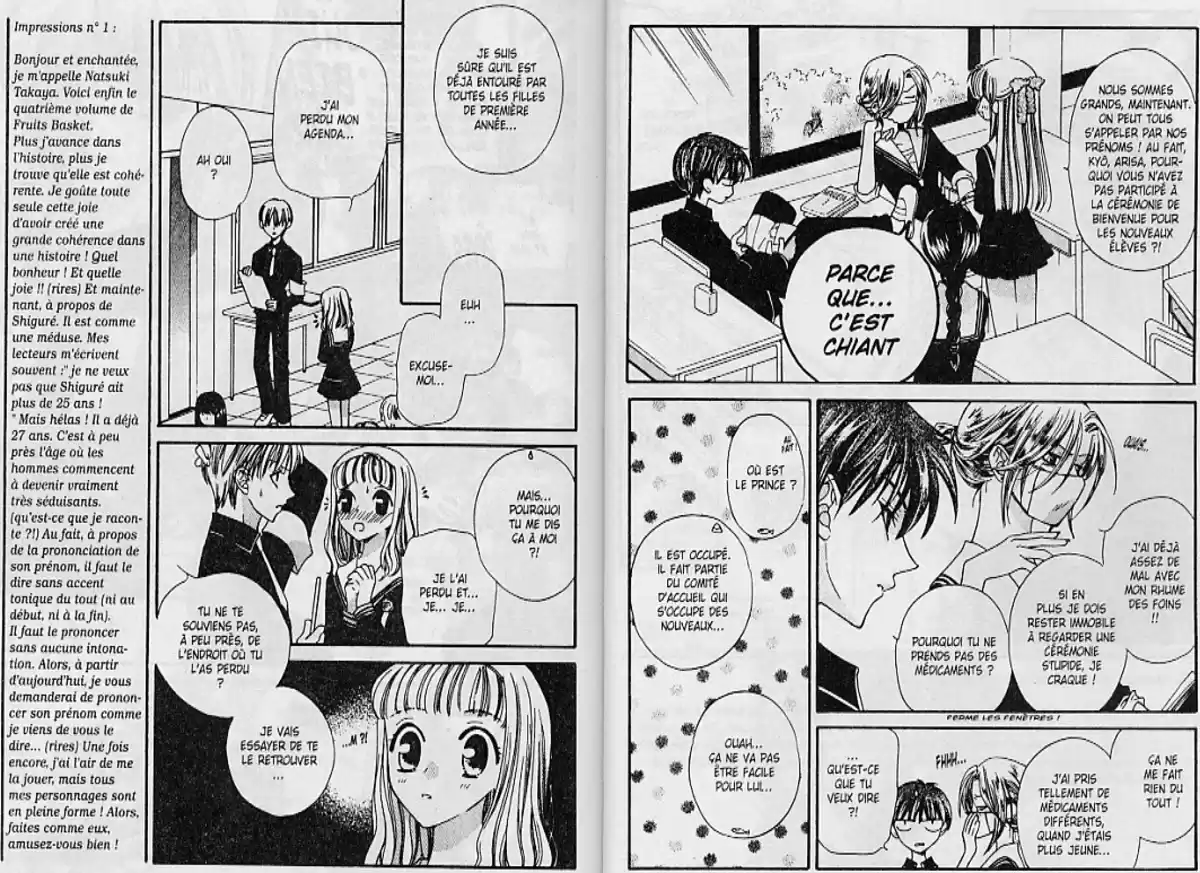 Fruits Basket Volume 4 page 5