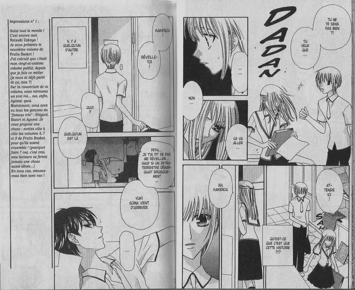 Fruits Basket Volume 9 page 9