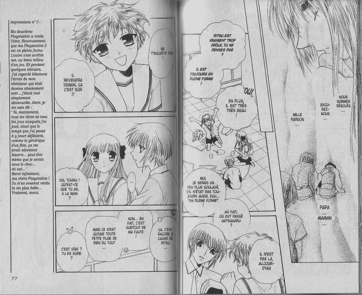 Fruits Basket Volume 8 page 38